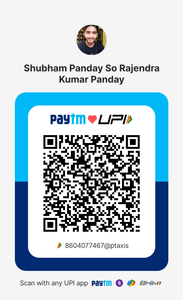 Logivon Paytm UPI QR Code